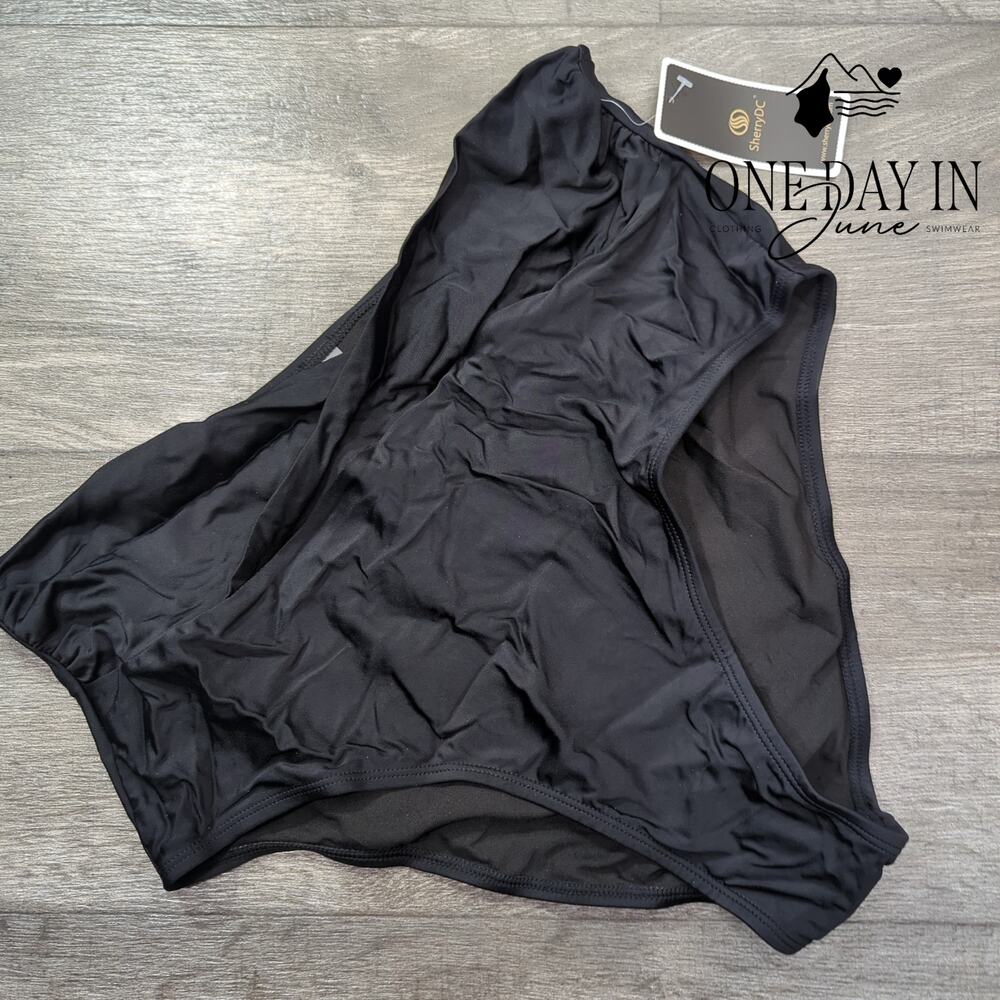 SherryDC High Waist Bikini Bottom Size L